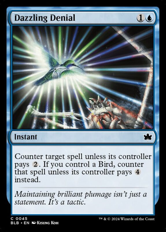 Dazzling Denial — blb 45 — Magic The Gathering TCG