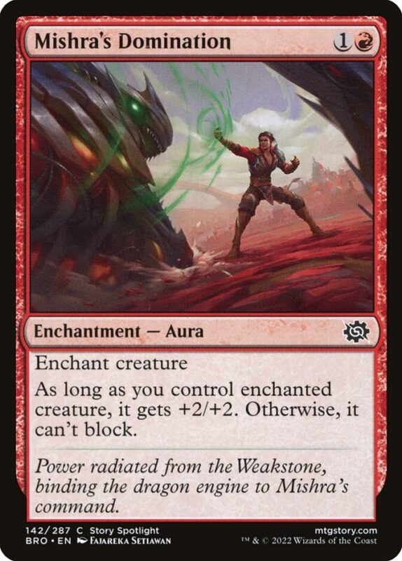 Mishra's Domination — bro 142 — Magic The Gathering TCG
