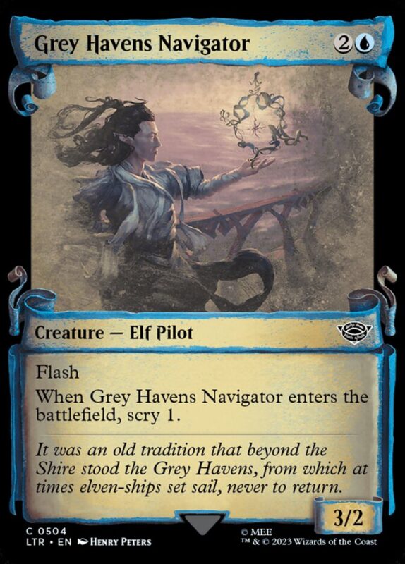 Grey Havens Navigator — ltr 504 — Magic The Gathering TCG