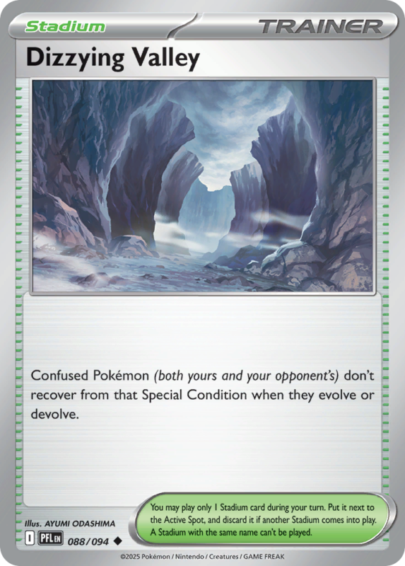 Dizzying Valley — me2 88 — Pokémon TCG