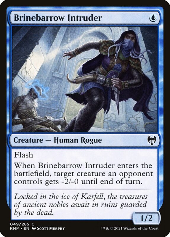 Brinebarrow Intruder — khm 49 — Magic The Gathering TCG