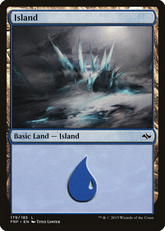 Island — frf 179 — Magic The Gathering TCG
