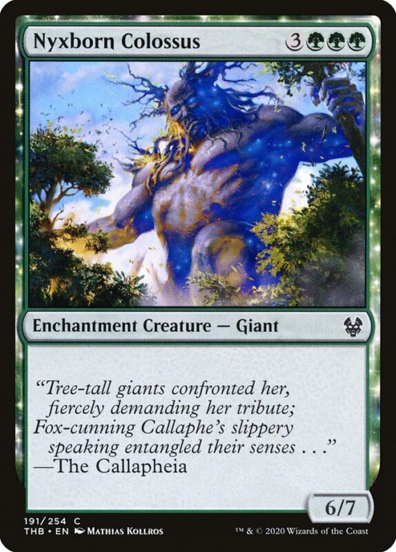 Nyxborn Colossus — thb 191 — Magic The Gathering TCG