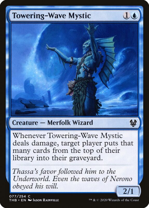 Towering-Wave Mystic — thb 77 — Magic The Gathering TCG