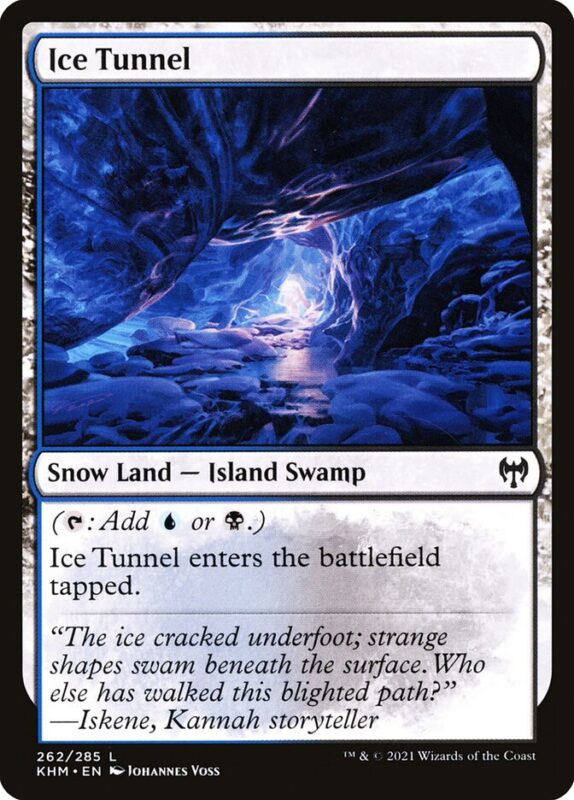 Ice Tunnel — khm 262 — Magic The Gathering TCG