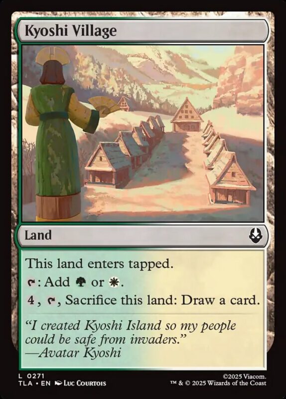 Kyoshi Village — tla 271 — Magic The Gathering TCG