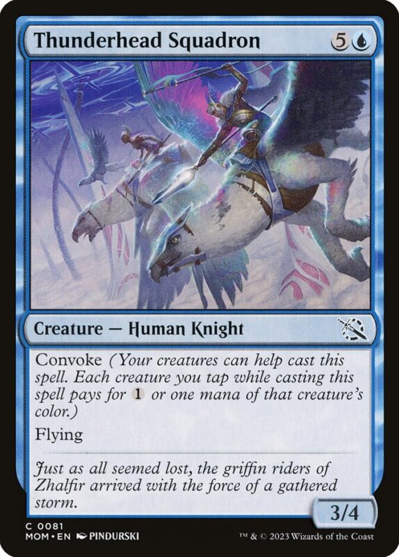 Thunderhead Squadron — mom 81 — Magic The Gathering TCG
