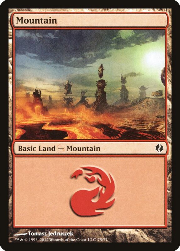 Mountain — ddi 75 — Magic The Gathering TCG