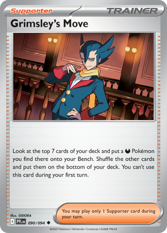Grimsley's Move — me2 90 — Pokémon TCG