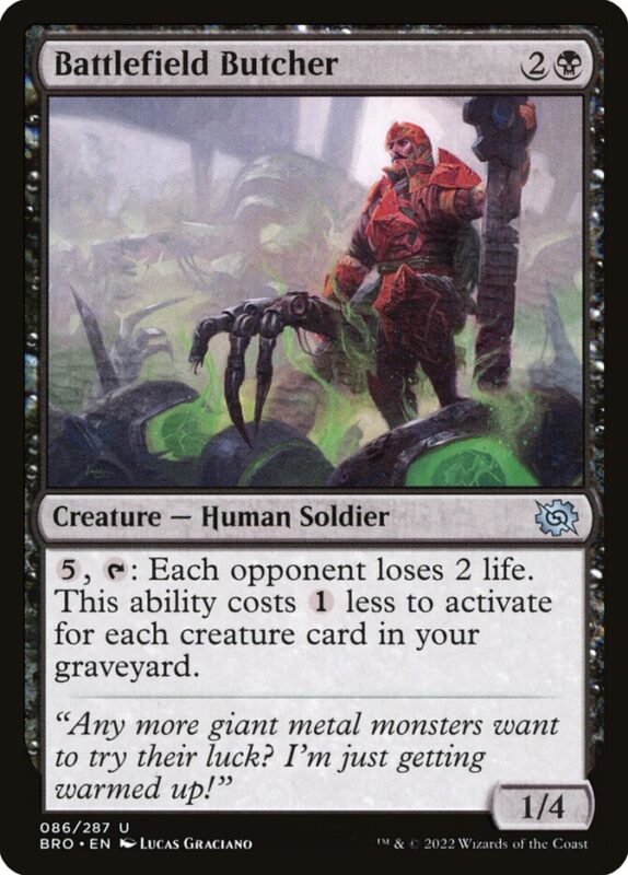 Battlefield Butcher — bro 86 — Magic The Gathering TCG