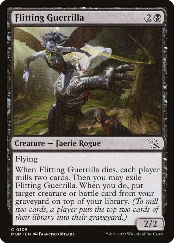 Flitting Guerrilla — mom 105 — Magic The Gathering TCG
