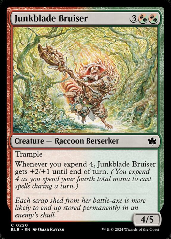 Junkblade Bruiser — blb 220 — Magic The Gathering TCG
