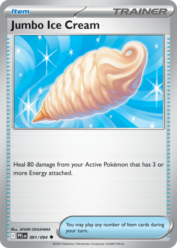 Jumbo Ice Cream — me2 91 — Pokémon TCG