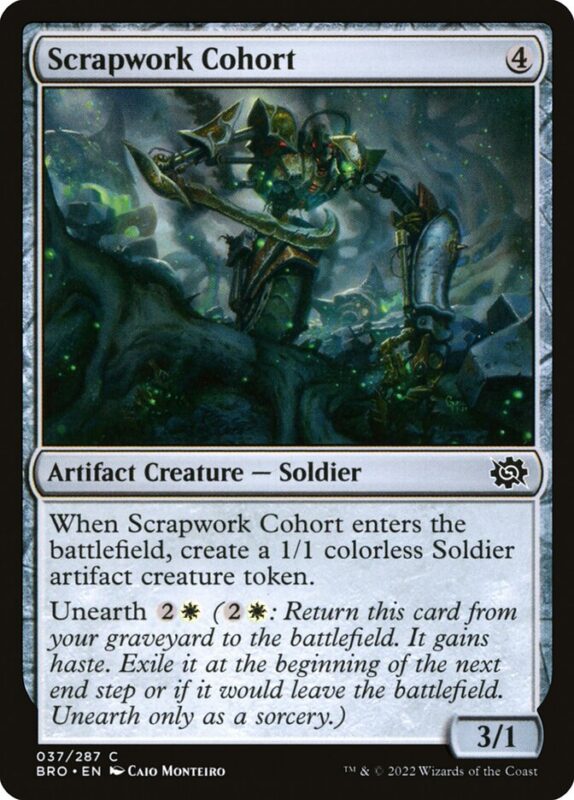 Scrapwork Cohort — bro 37 — Magic The Gathering TCG