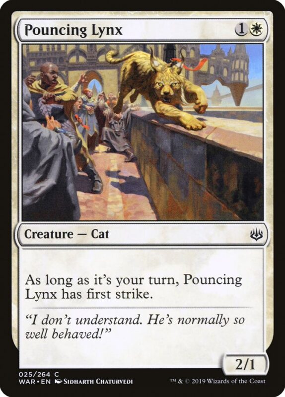 Pouncing Lynx — war 25 — Magic The Gathering TCG