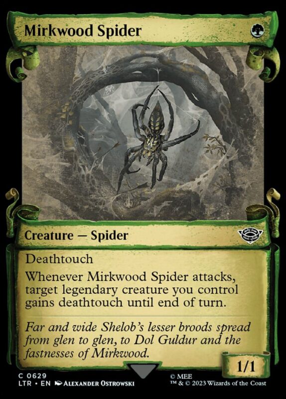 Mirkwood Spider — ltr 629 — Magic The Gathering TCG