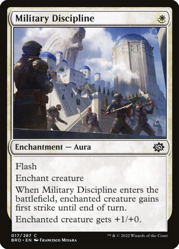 Military Discipline — bro 17 — Magic The Gathering TCG