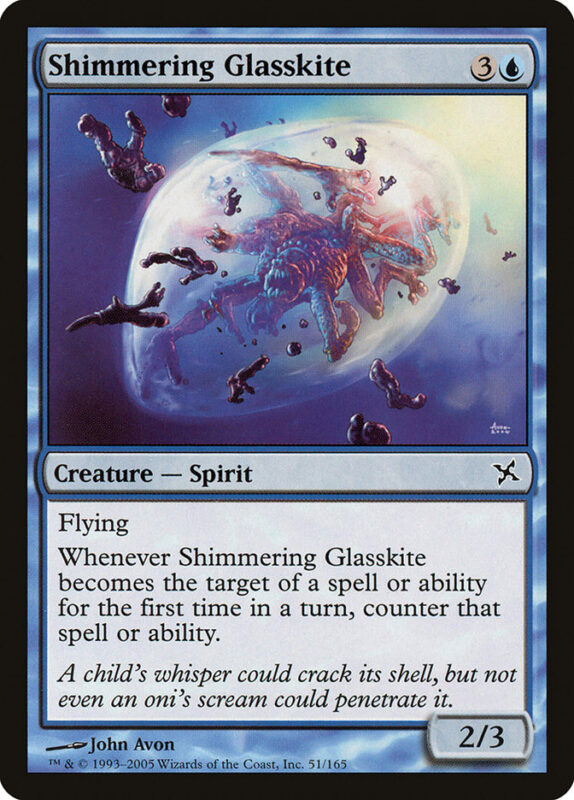 Shimmering Glasskite — bok 51 — Magic The Gathering TCG