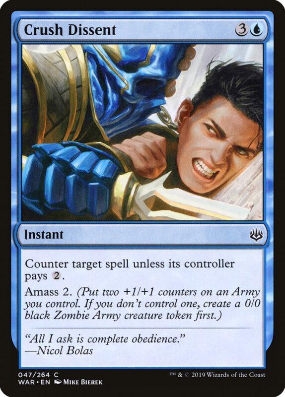 Crush Dissent — war 47 — Magic The Gathering TCG
