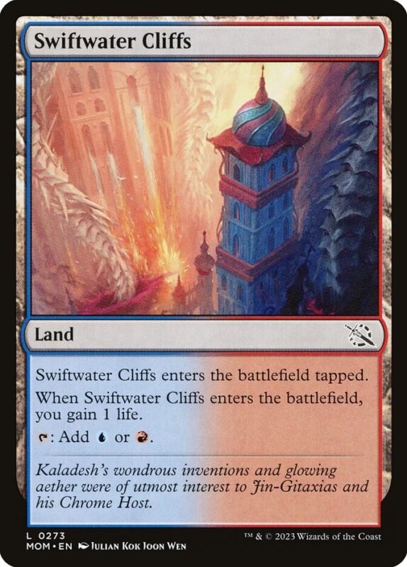 Swiftwater Cliffs — mom 273 — Magic The Gathering TCG