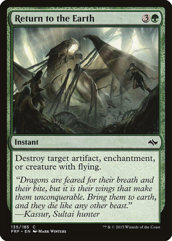 Return to the Earth — frf 135 — Magic The Gathering TCG