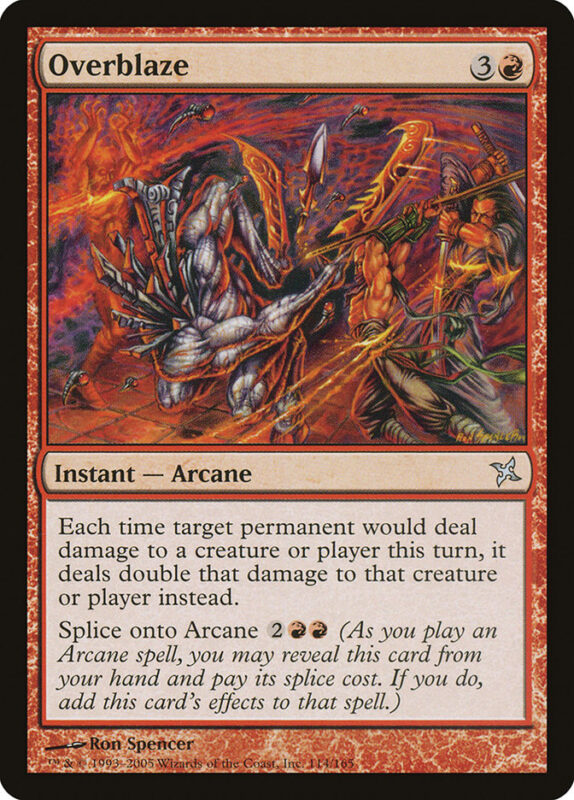 Overblaze — bok 114 — Magic The Gathering TCG