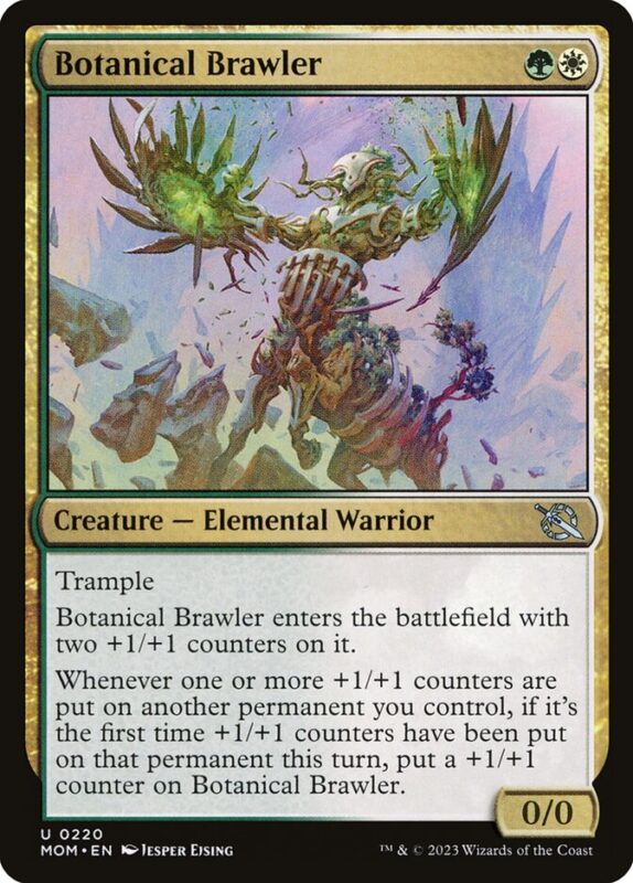 Botanical Brawler — mom 220 — Magic The Gathering TCG