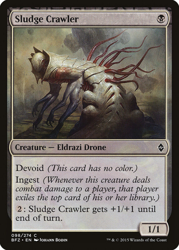 Sludge Crawler — bfz 98 — Magic The Gathering TCG