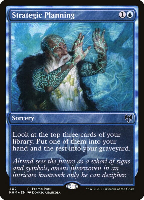 Strategic Planning — khm 402 — Magic The Gathering TCG