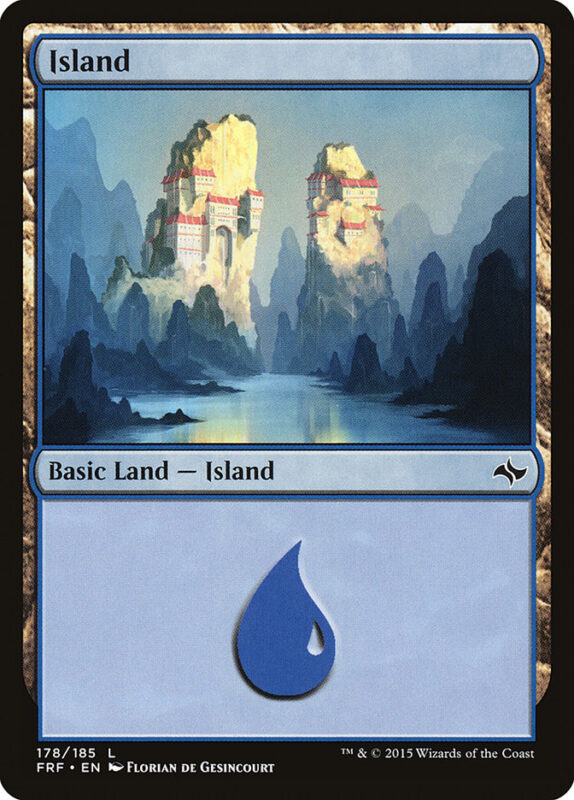 Island — frf 178 — Magic The Gathering TCG