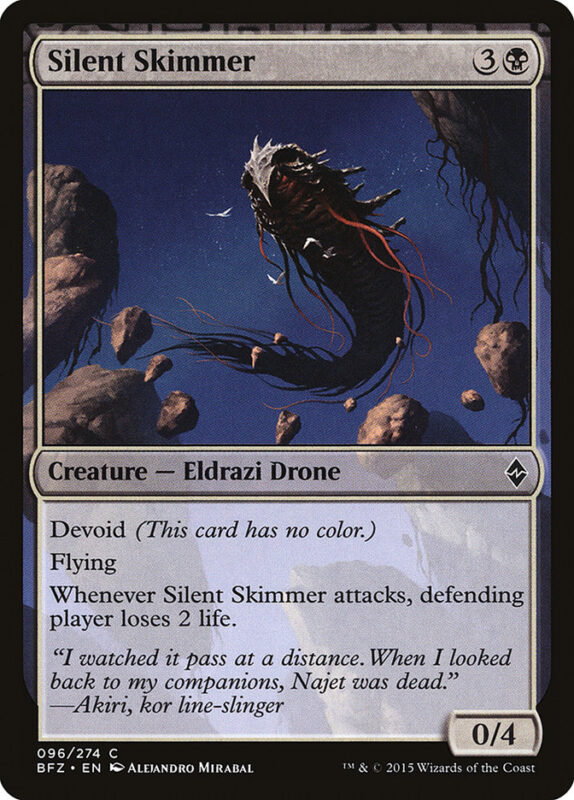 Silent Skimmer — bfz 96 — Magic The Gathering TCG