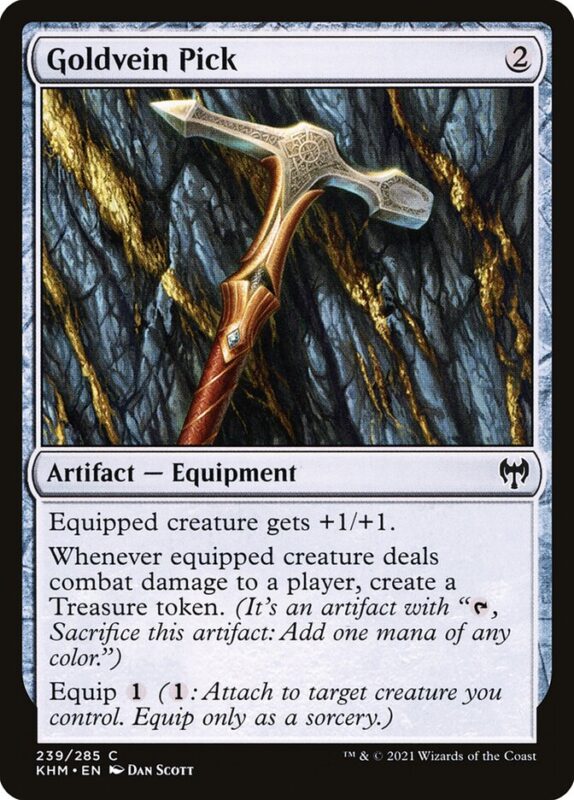 Goldvein Pick — khm 239 — Magic The Gathering TCG