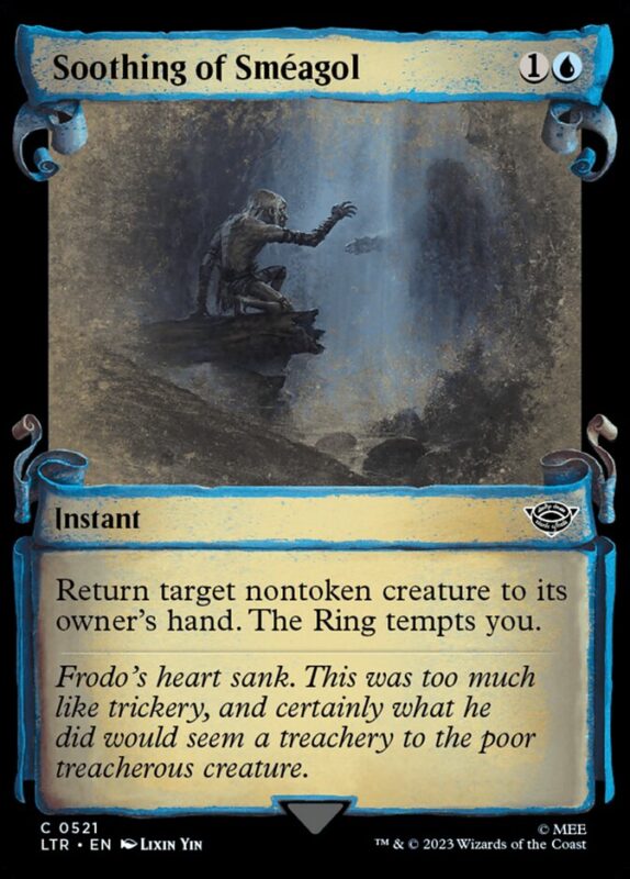 Soothing of Sméagol — ltr 521 — Magic The Gathering TCG
