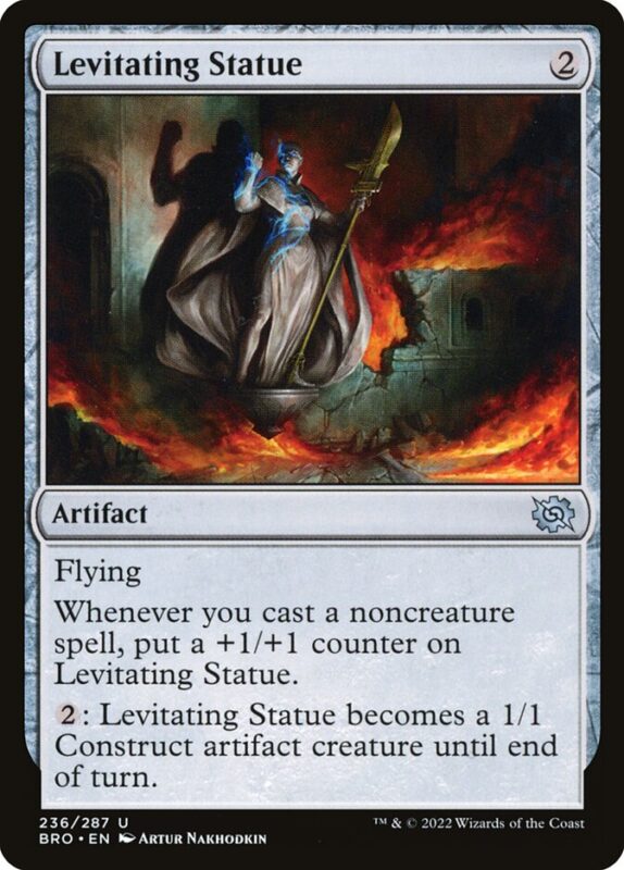 Levitating Statue — bro 236 — Magic The Gathering TCG
