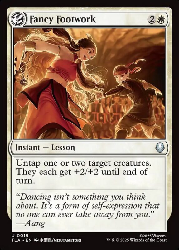 Fancy Footwork — tla 19 — Magic The Gathering TCG
