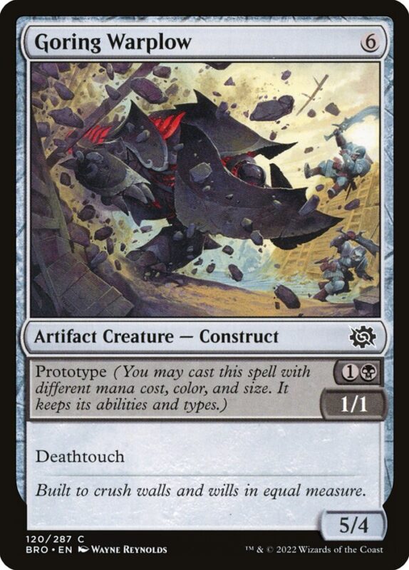 Goring Warplow — bro 120 — Magic The Gathering TCG