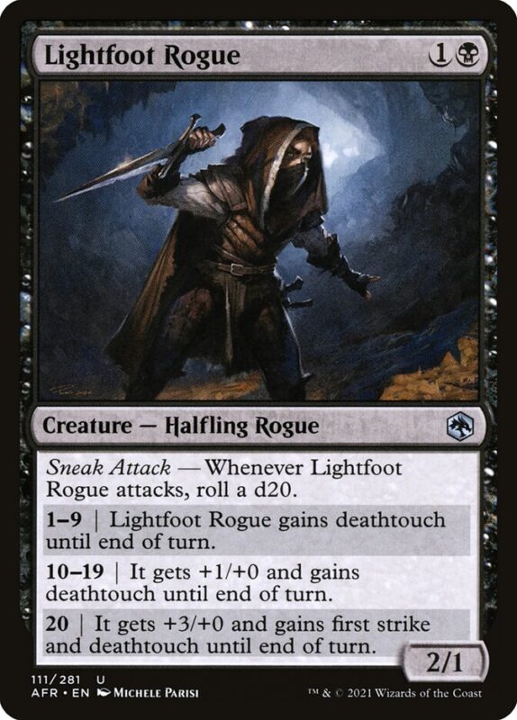 Lightfoot Rogue — afr 111 — Magic The Gathering TCG