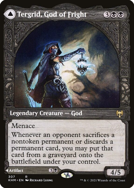 Tergrid, God of Fright // Tergrid's Lantern — khm 307 — Magic The Gathering TCG