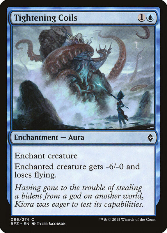 Tightening Coils — bfz 86 — Magic The Gathering TCG