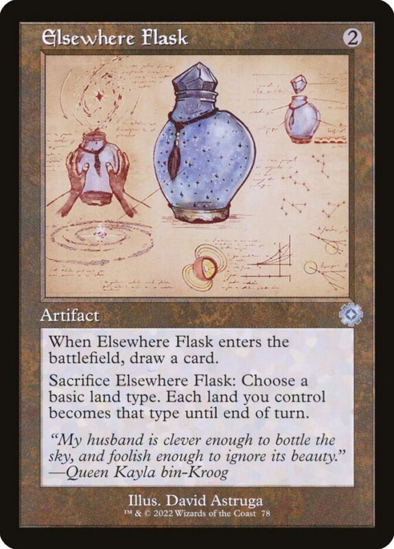 Elsewhere Flask — brr 78 — Magic The Gathering TCG