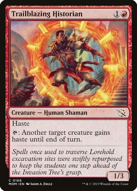 Trailblazing Historian — mom 168 — Magic The Gathering TCG