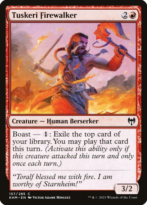 Tuskeri Firewalker — khm 157 — Magic The Gathering TCG