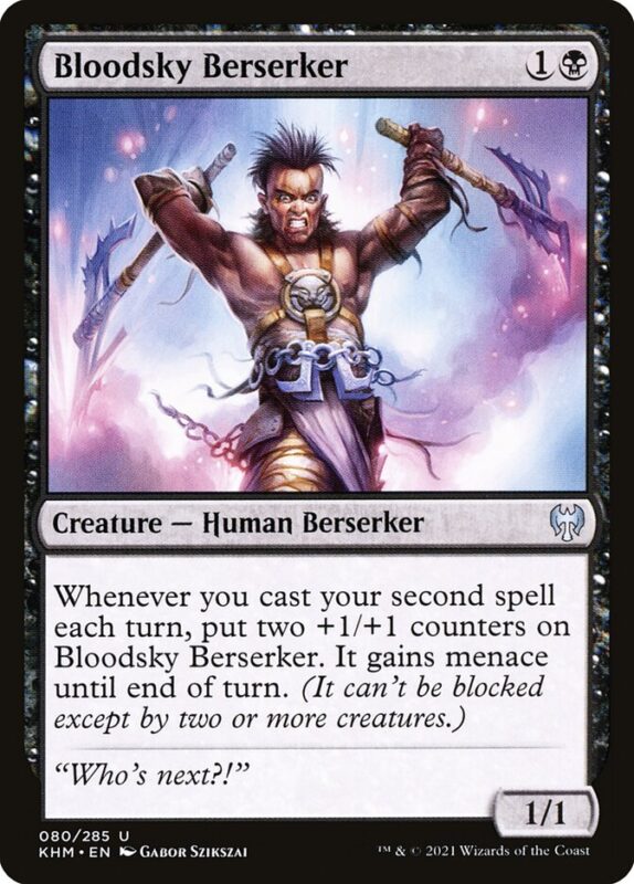 Bloodsky Berserker — khm 80 — Magic The Gathering TCG