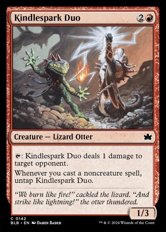 Kindlespark Duo — blb 142 — Magic The Gathering TCG