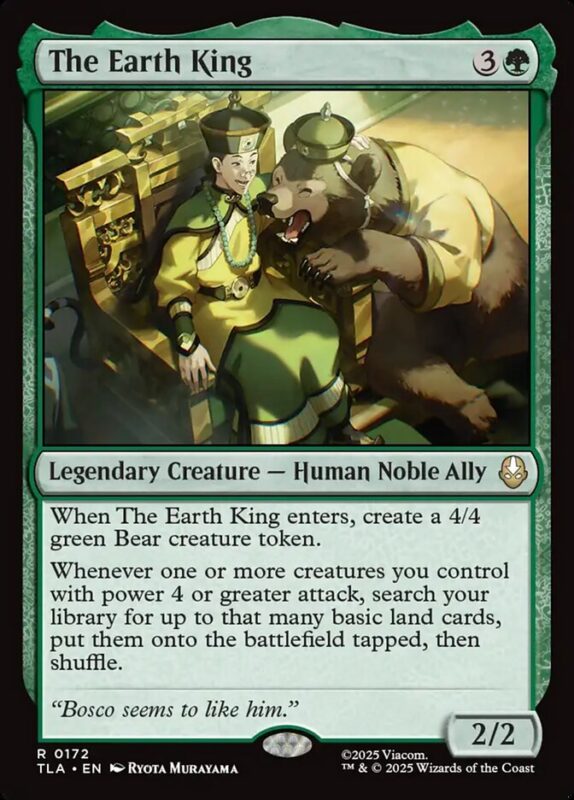The Earth King — tla 172 — Magic The Gathering TCG
