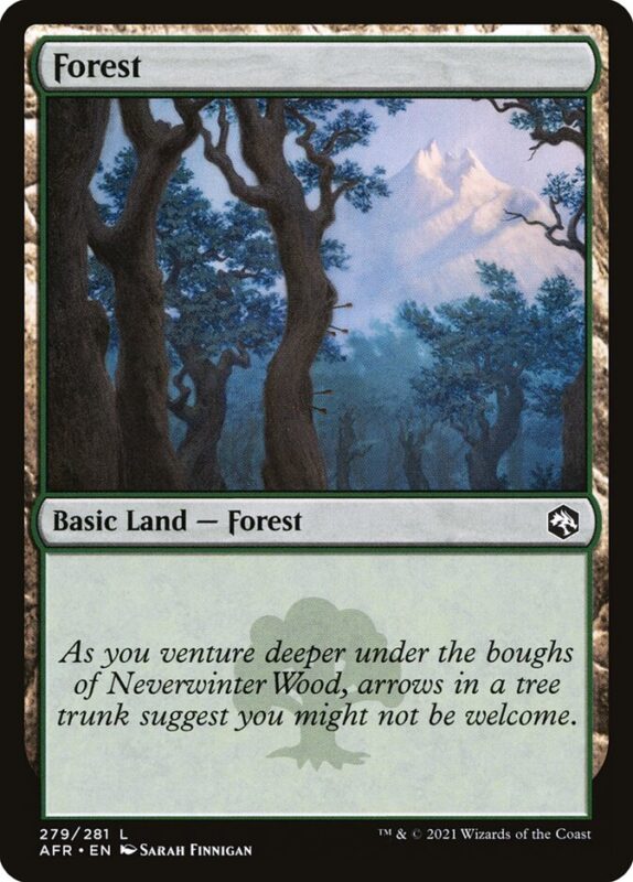 Forest — afr 279 — Magic The Gathering TCG