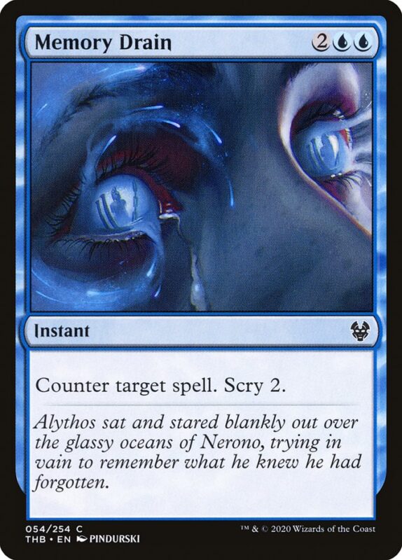 Memory Drain — thb 54 — Magic The Gathering TCG