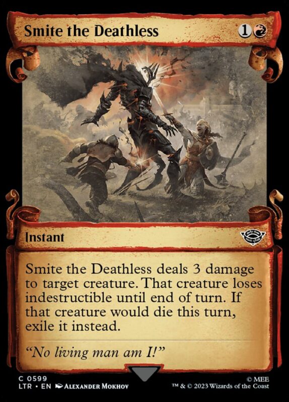 Smite the Deathless — ltr 599 — Magic The Gathering TCG