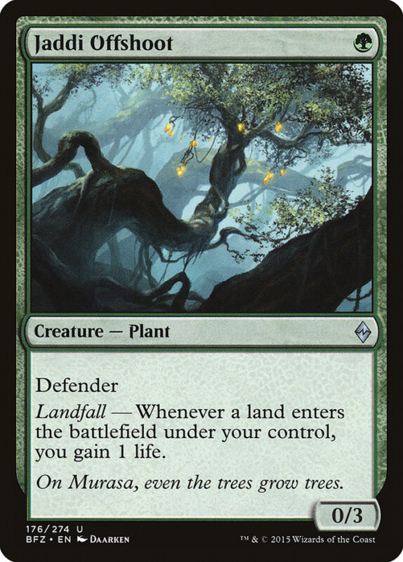 Jaddi Offshoot — bfz 176 — Magic The Gathering TCG