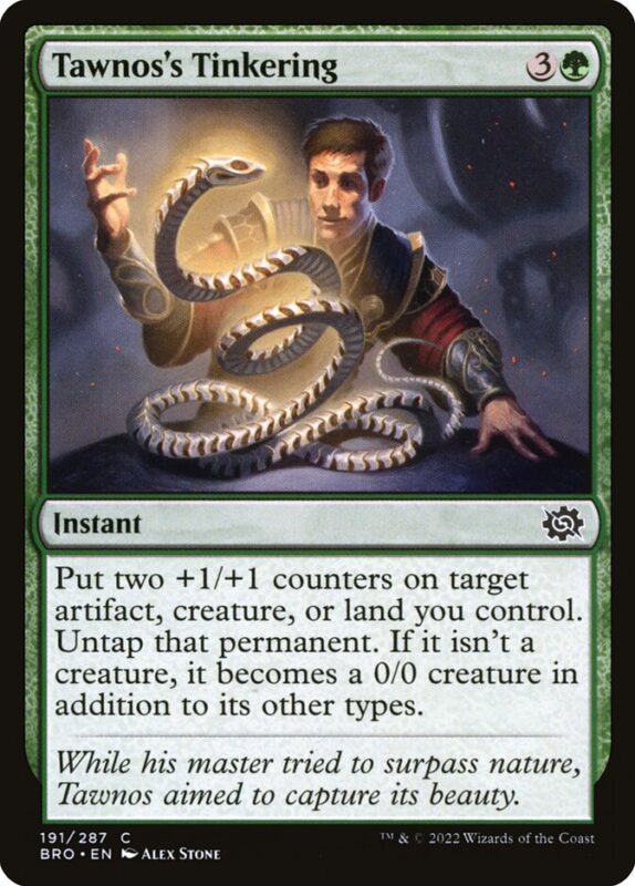 Tawnos's Tinkering — bro 191 — Magic The Gathering TCG